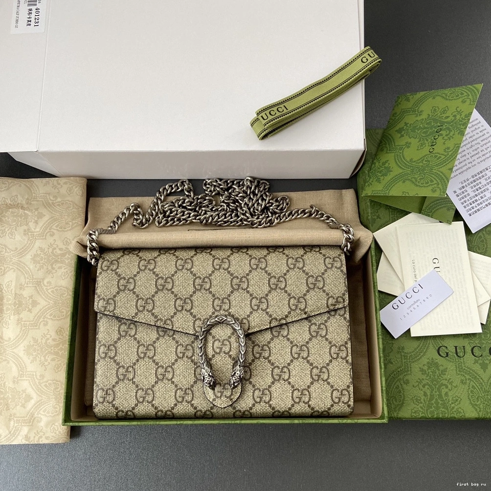 Firstbag ru Dionysus leather bag chain mini Gucci 0807